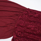 Aria - Lace Mesh Two‑Piece Set