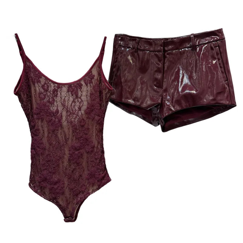 Lina - Two Piece Body & Short Set