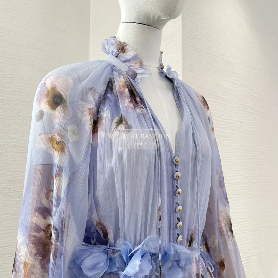 Juliette - Floral Ruffle Jumpsuit