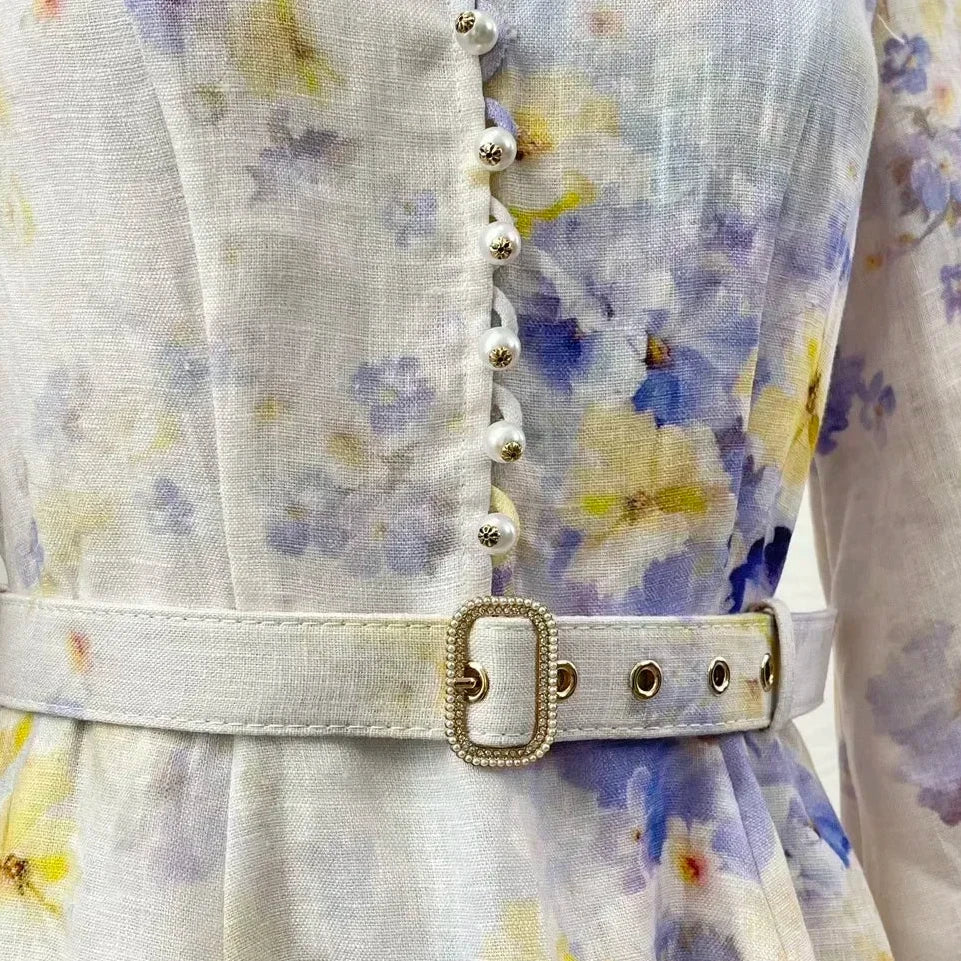 Lunelle - Floral Mini Dress