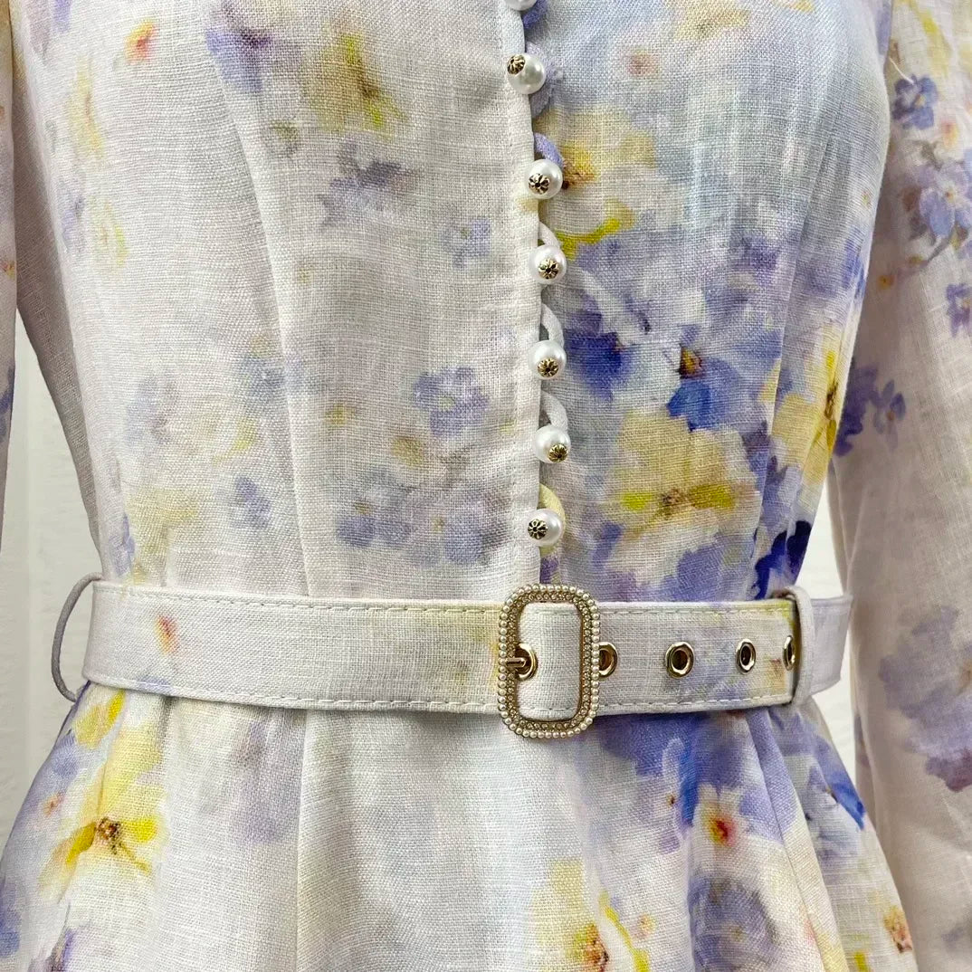 Lunelle - Floral Mini Dress