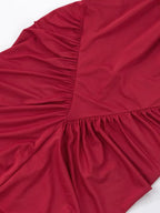 Arora - Maxi Dress met ruches en elegante split