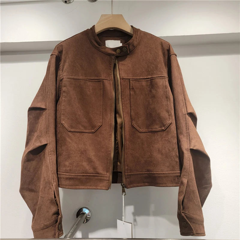 Mia - Suede Two Piece Set