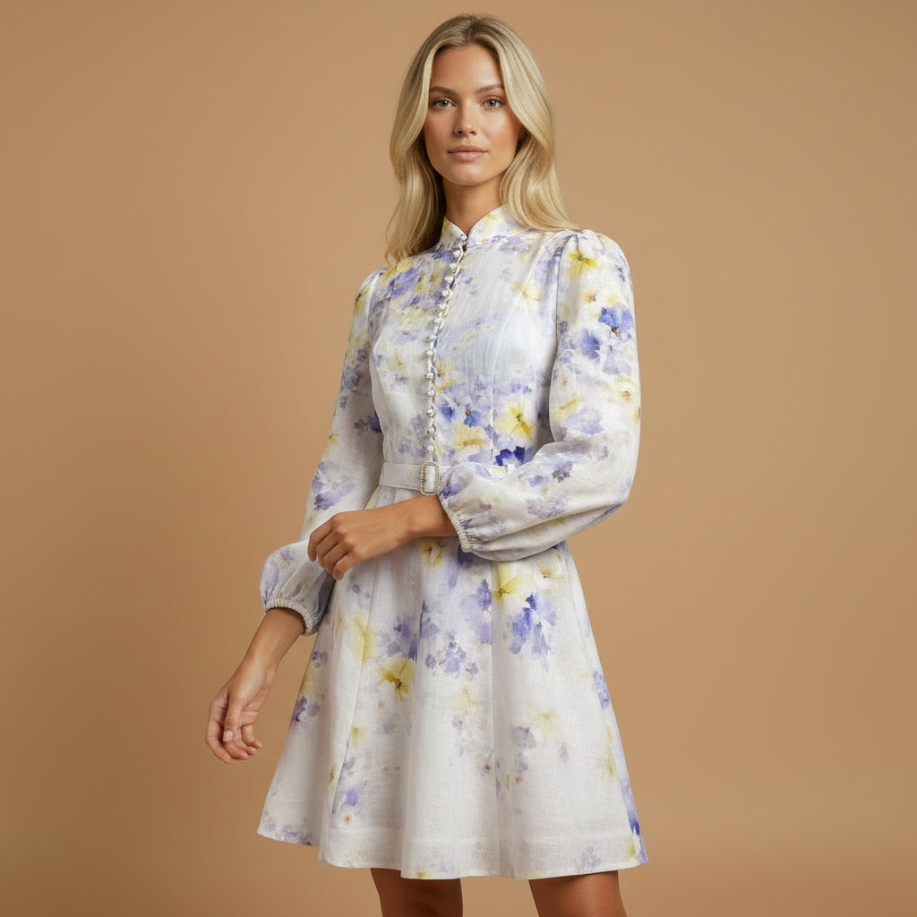 Lunelle - Floral Mini Dress