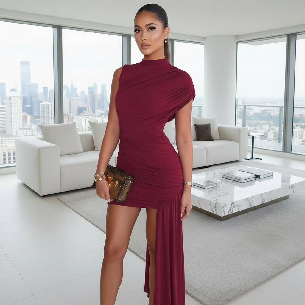 Mila - Draped Mini Dress