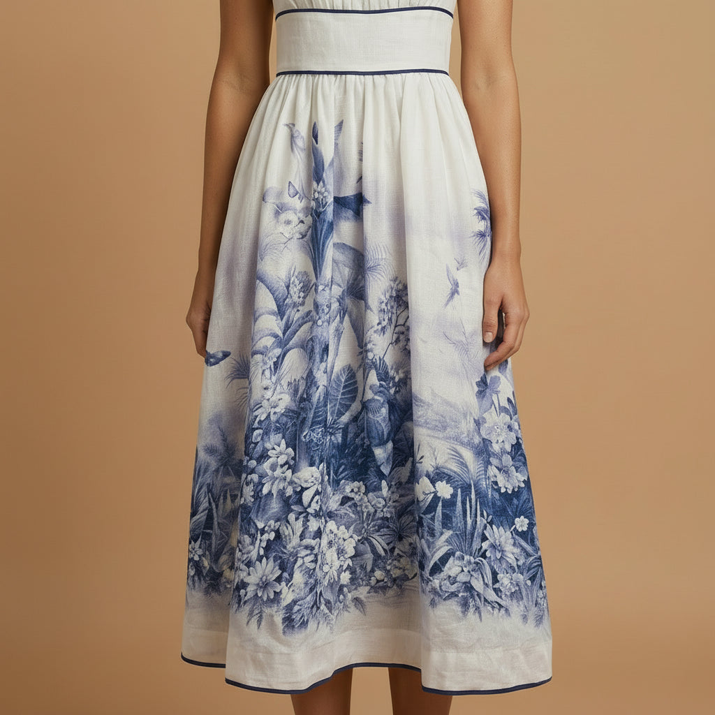 Azura - Elegant Midi Dress