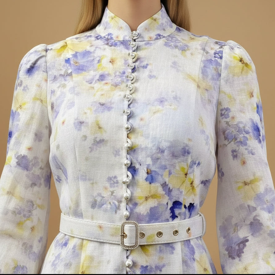 Lunelle - Floral Mini Dress