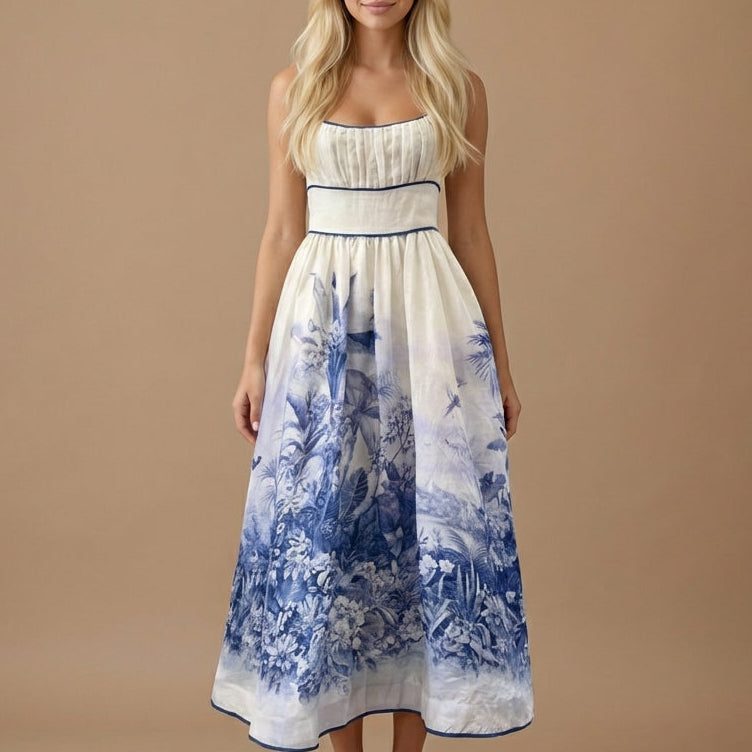 Azura - Elegant Midi Dress