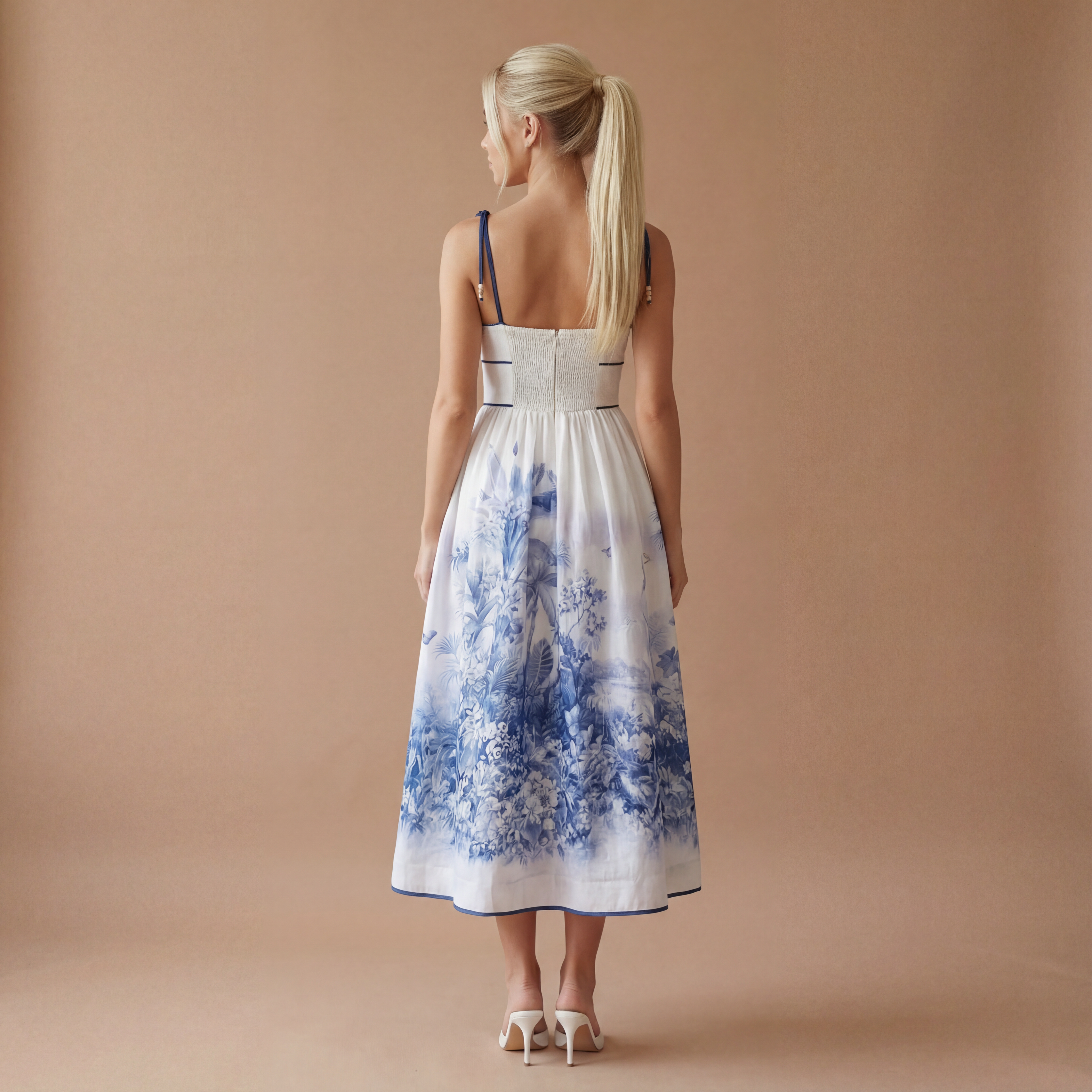 Azura - Elegant Midi Dress