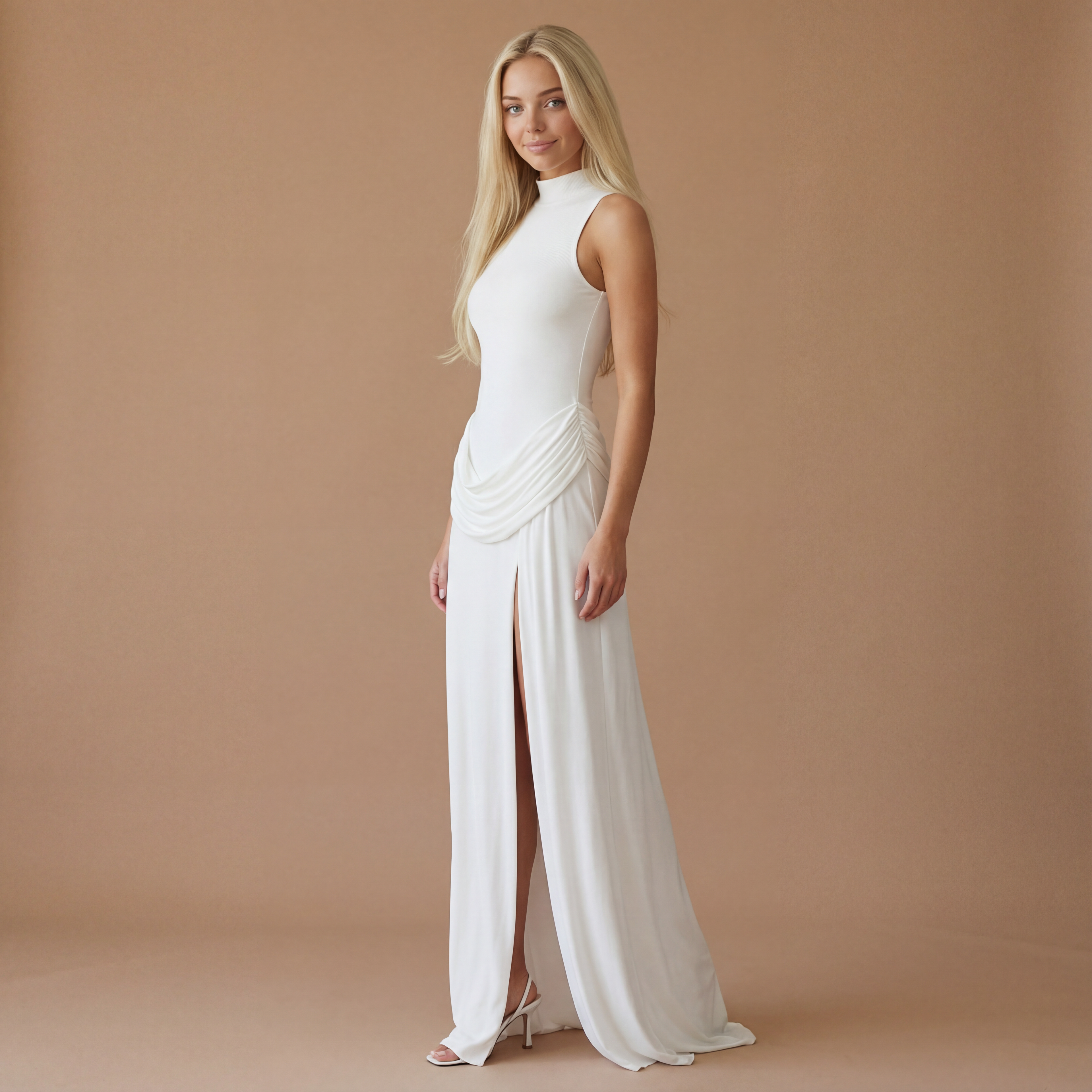 Kelly - High Slit Maxi Dress
