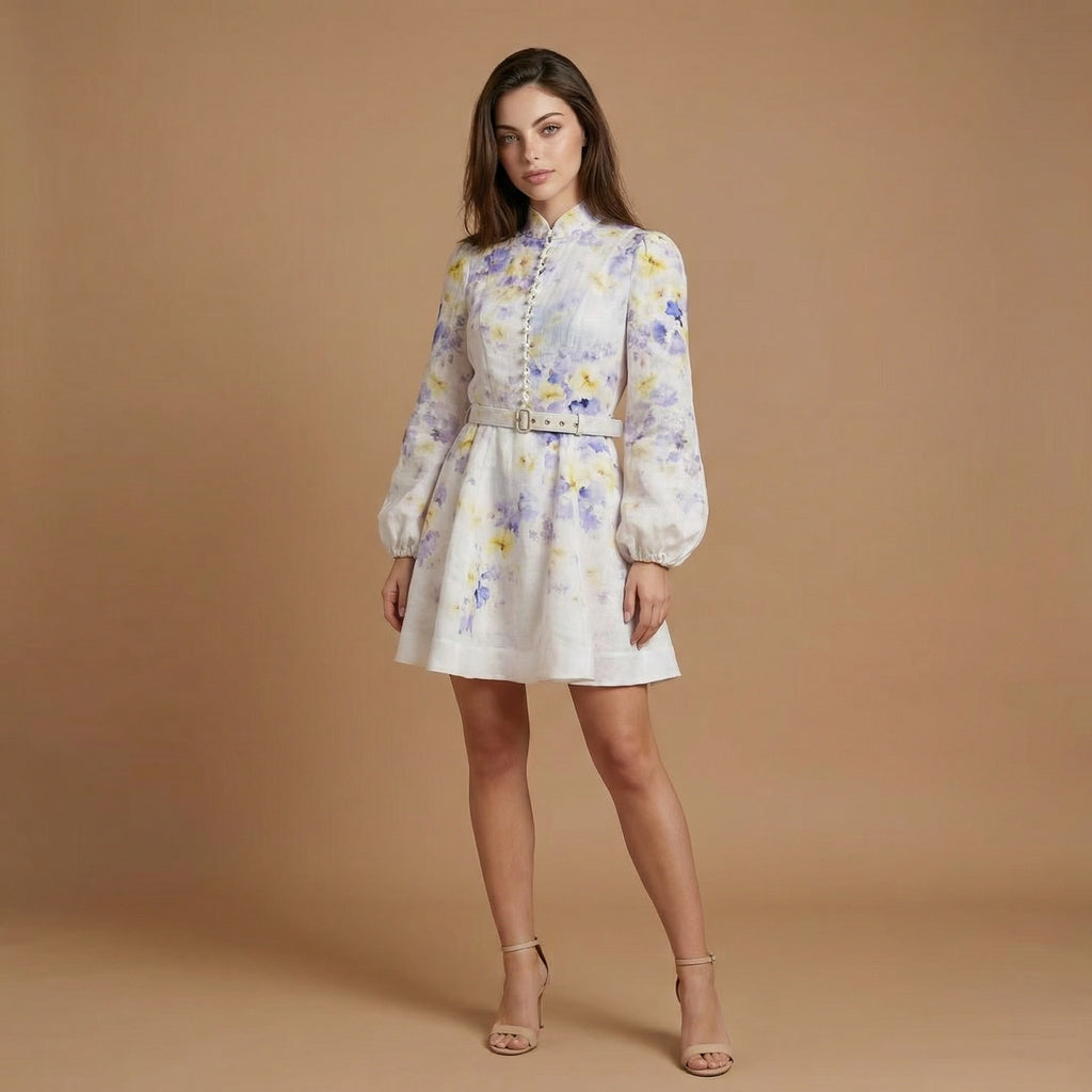 Lunelle - Floral Mini Dress