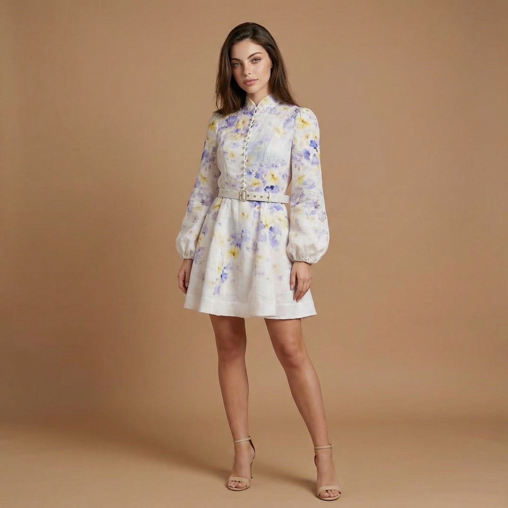Lunelle - Floral Mini Dress