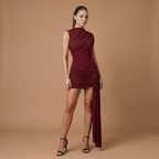 Mila - Draped Mini Dress