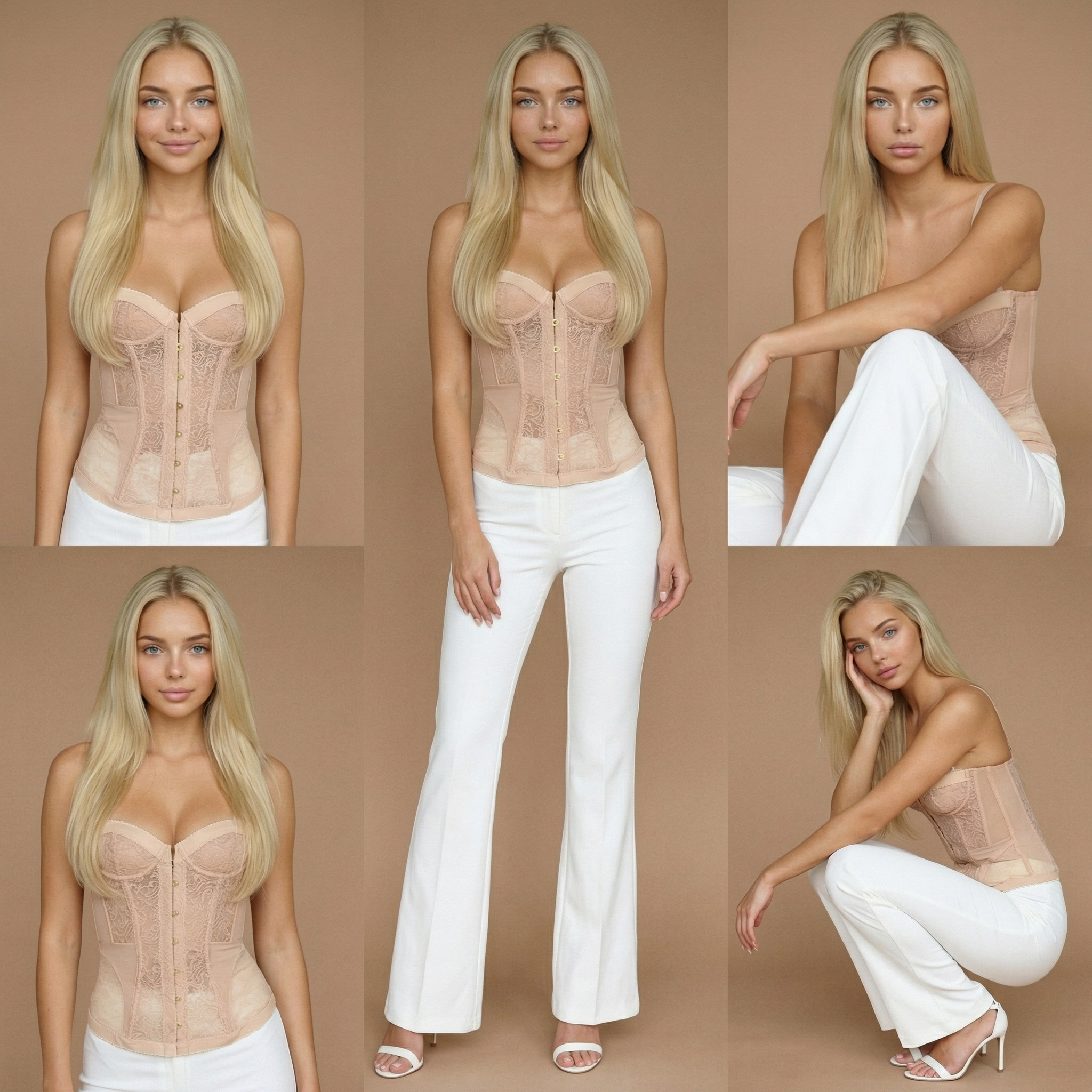 Amara - Lace Corset Top