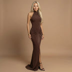 Arora - Elegenat Split Maxi Dress