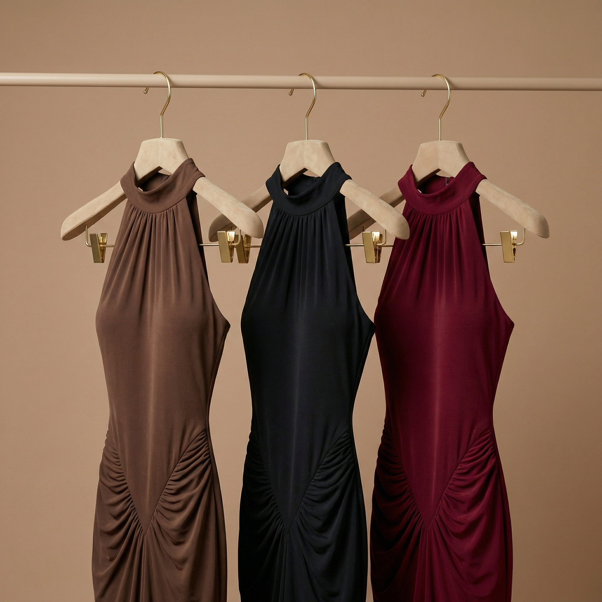 Arora - Elegenat Split Maxi Dress