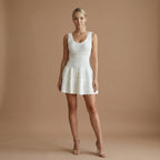 Layla - Gebreide A-lijn Mini Dress