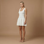 Layla - Gebreide A-lijn Mini Dress