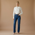 Luna - Elegenat Blouse With Bow detail