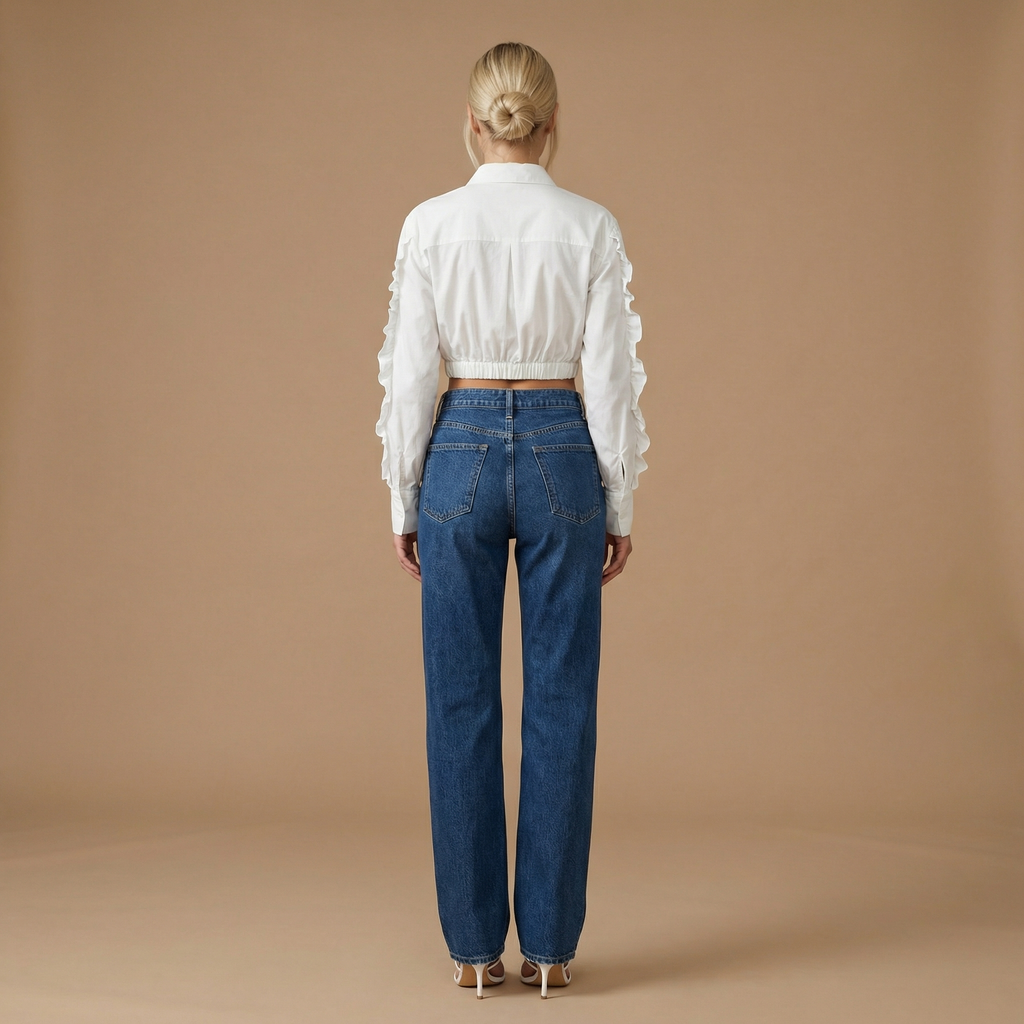 Luna - Elegenat Blouse With Bow detail