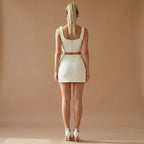 Sofia - Tweed Mini Skirt Set