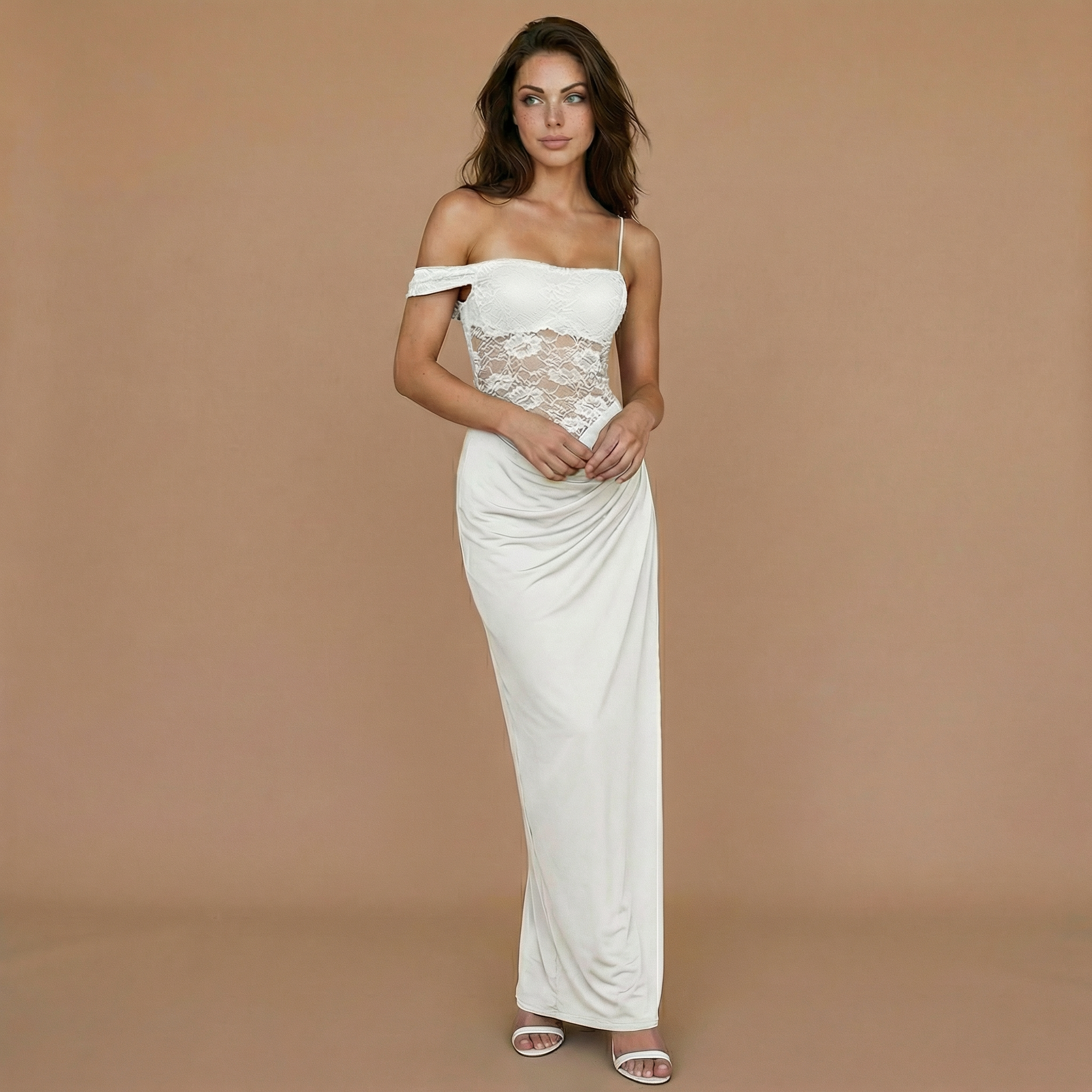 Lola - One Shoulder Maxi Dress