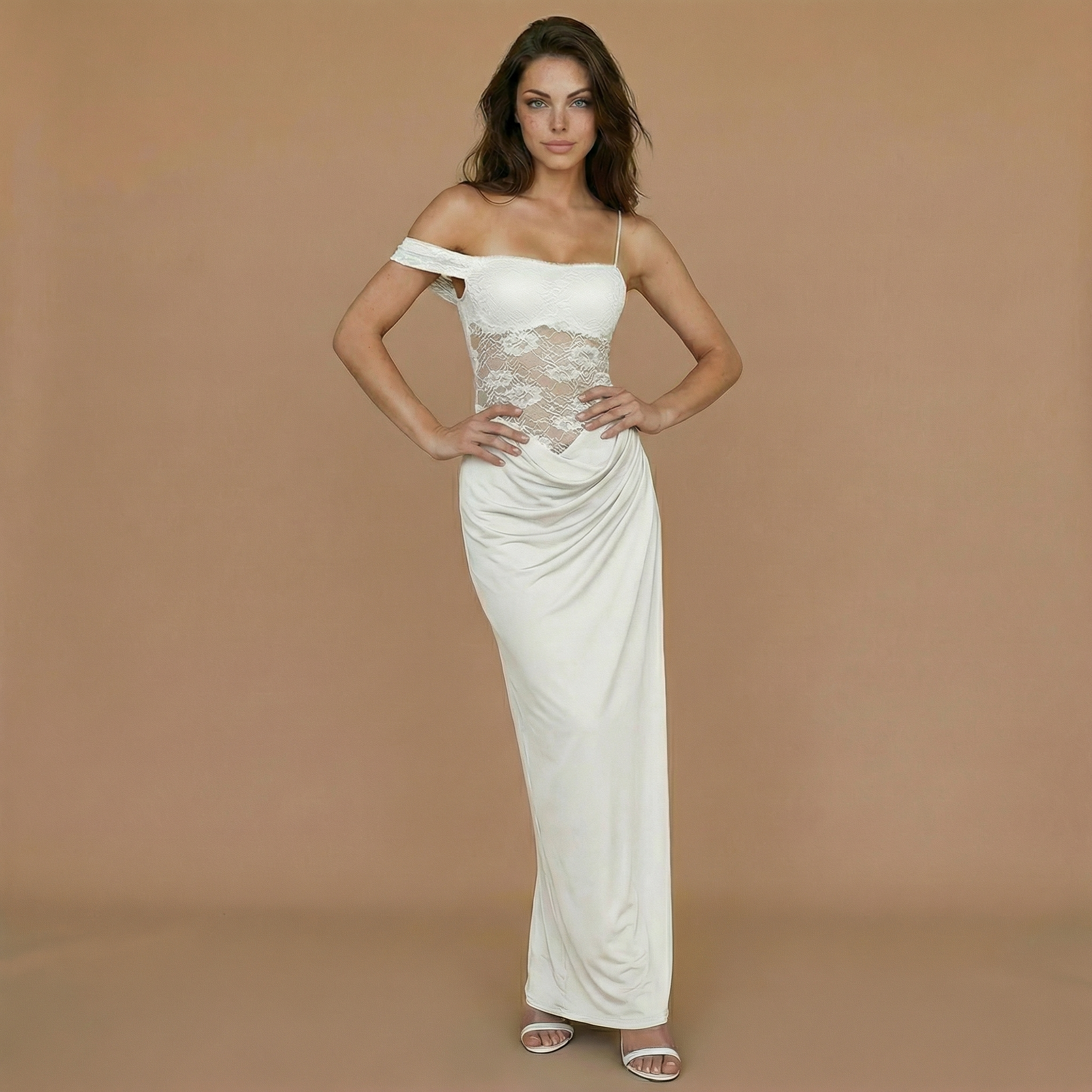 Lola - One Shoulder Maxi Dress