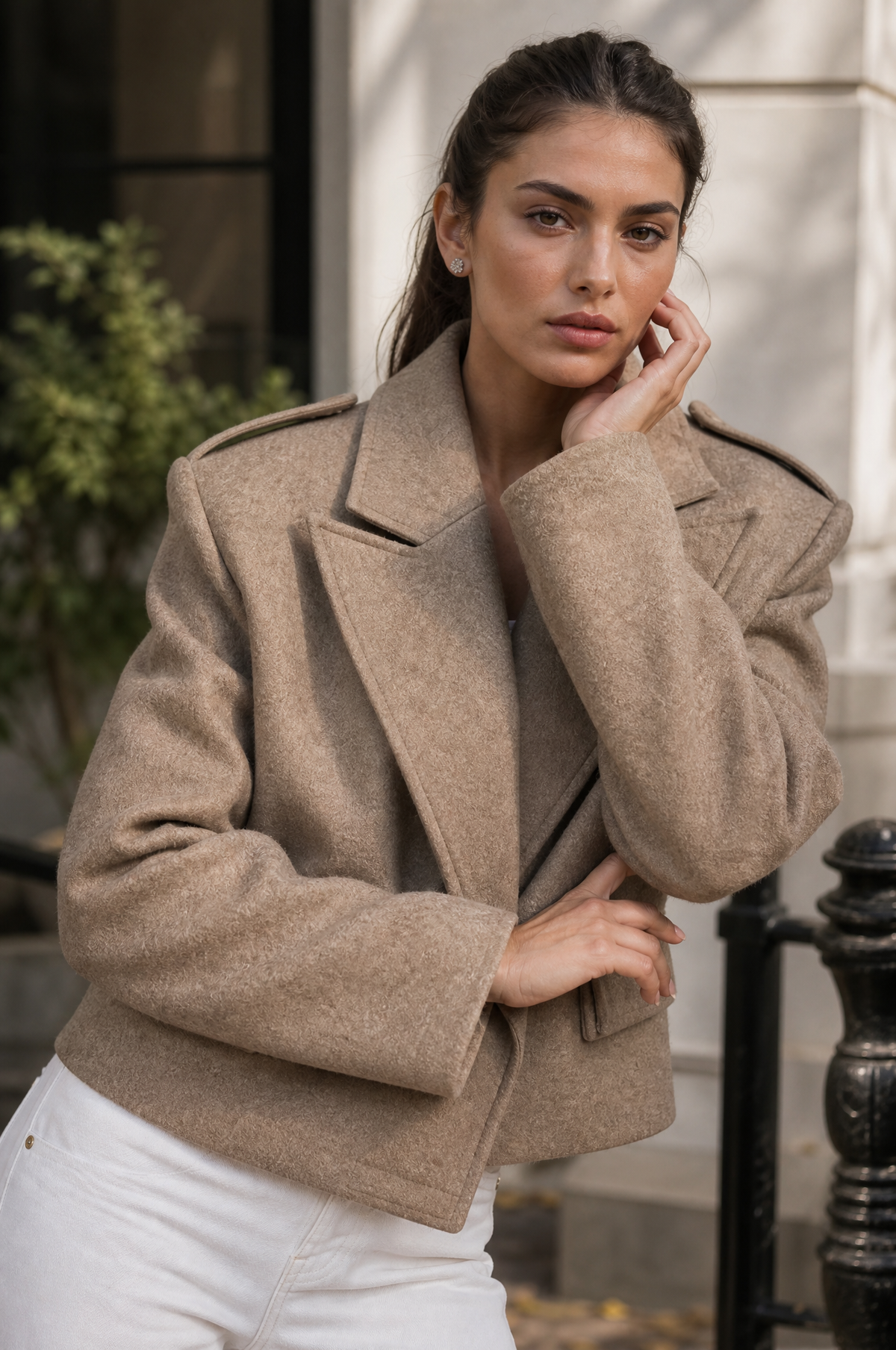 Yasmin wollen jas